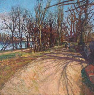 William Bowyer, R.A. - Autumn Stroll, Barnes