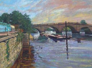 William Bowyer, R.A. - Richmond Bridge