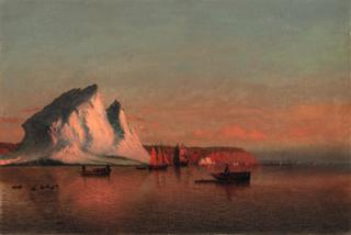 William Bradford - A Calm Afternoon, the Coast of Labrador