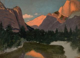 William Bradford - Inspiration Point, Yosemite circa 1879
