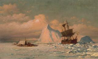 William Bradford - Locked in the Ice—Waiting it Out