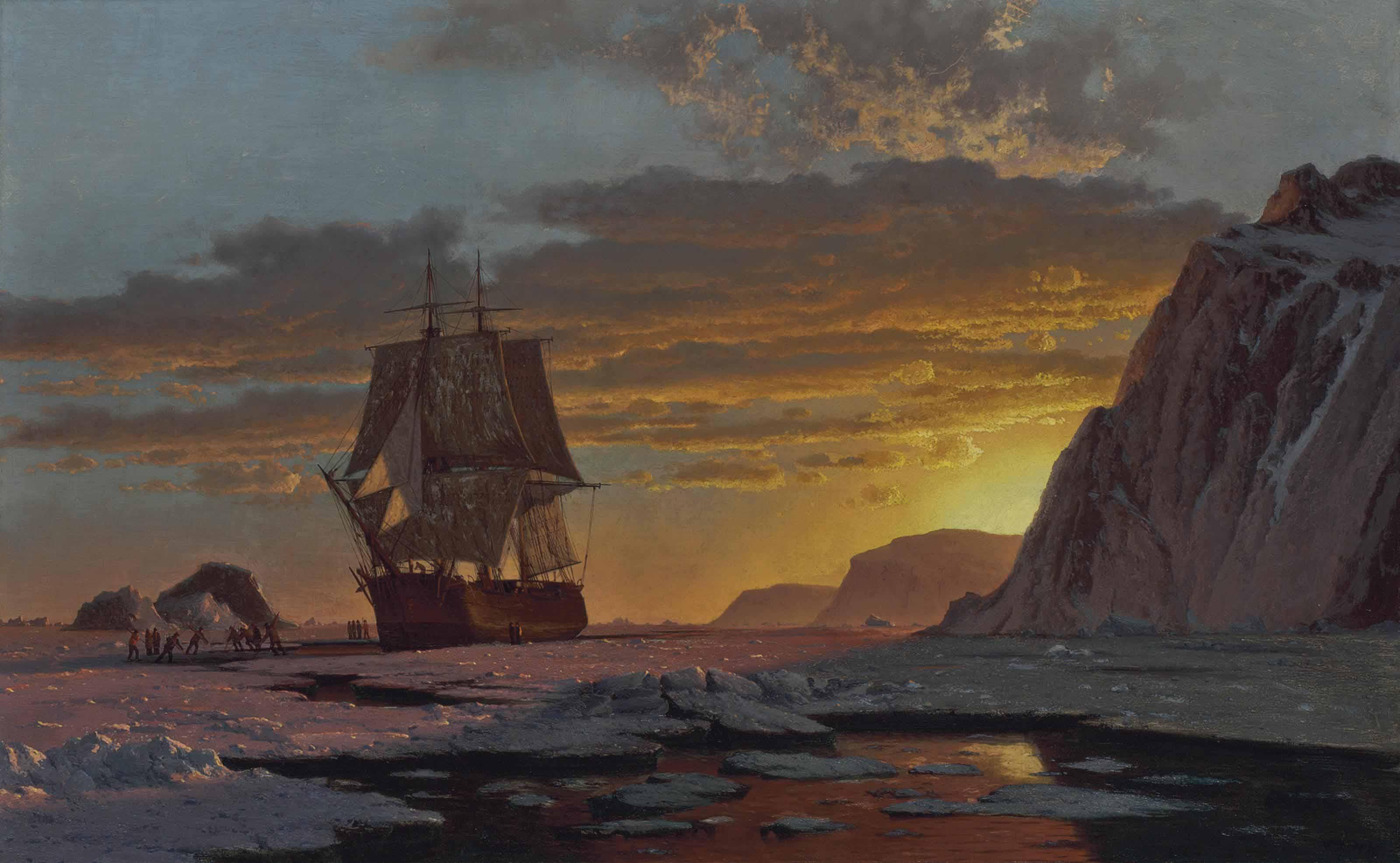 William Bradford - Midnight Sun, The Arctic