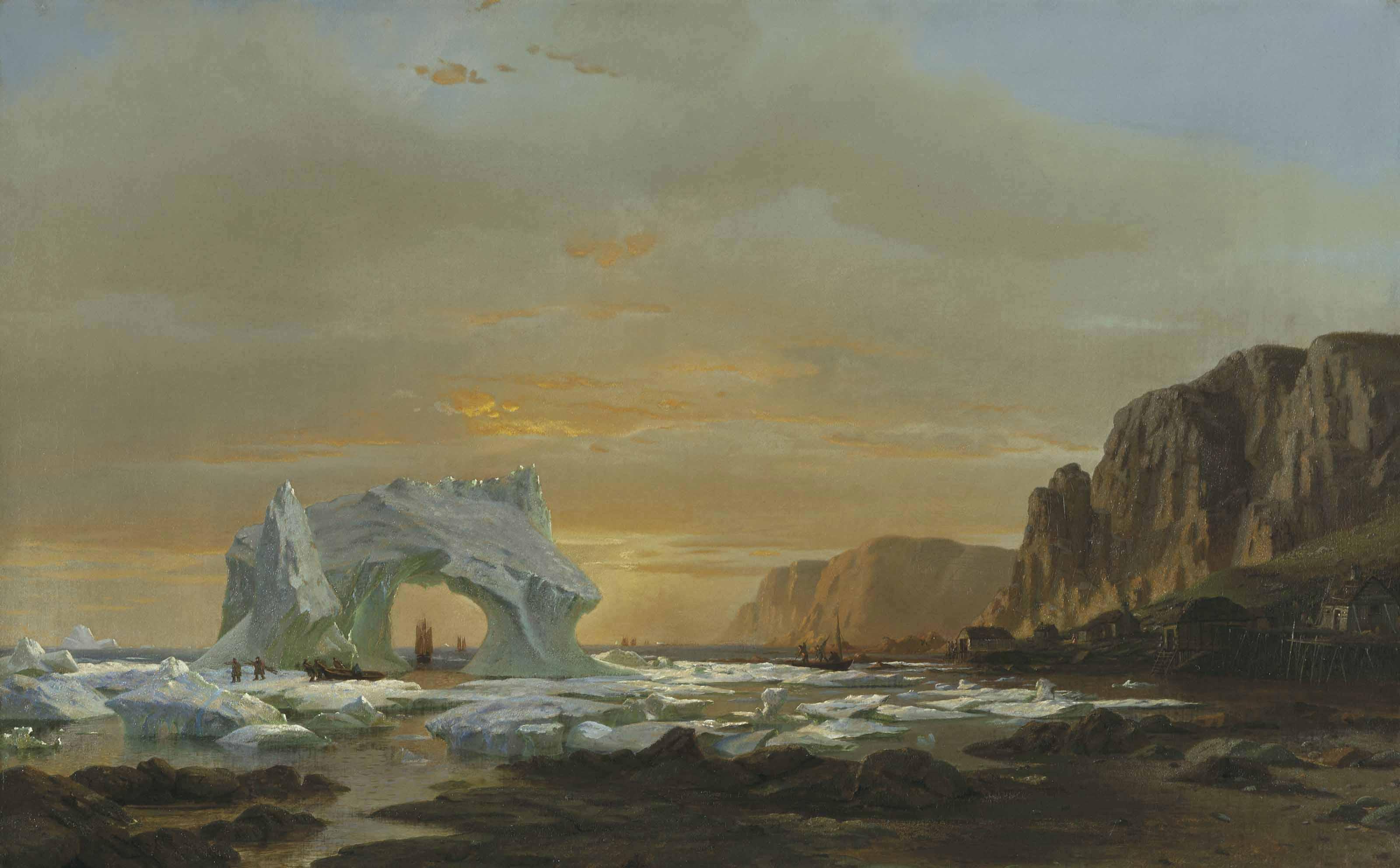 William Bradford - The Archway