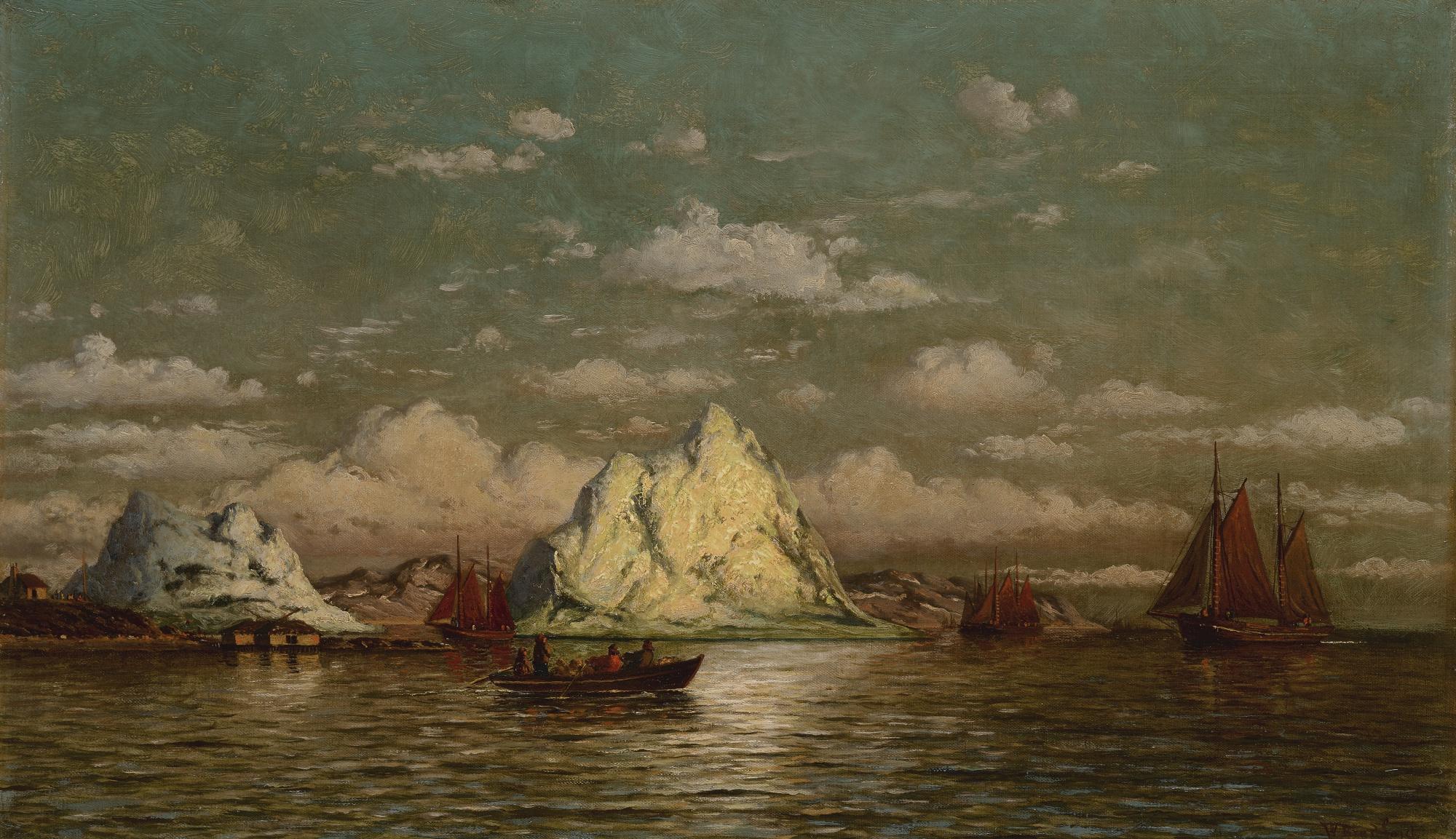 William Bradford - The Fisherman\'S House, Arctic Harbor