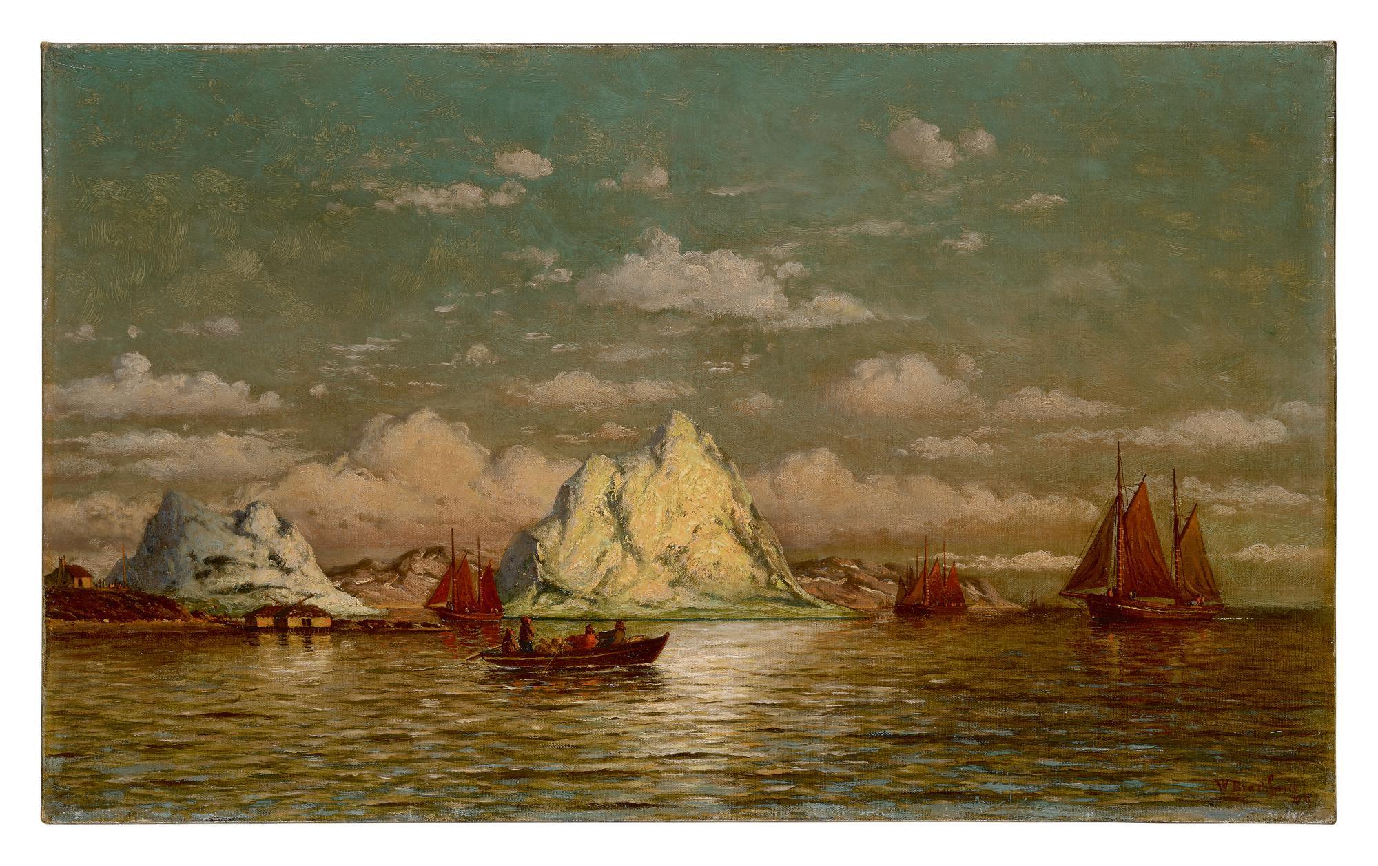 William Bradford - The Fisherman\'S House, Arctic Harbor