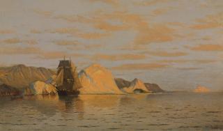 William Bradford - The Ice Blockade On The Labrador Coast