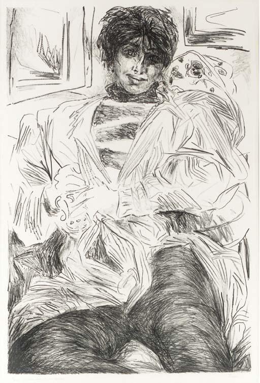 William Brice - [Portrait of a Seated Woman]