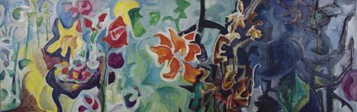 William Brice - Roses in Succession