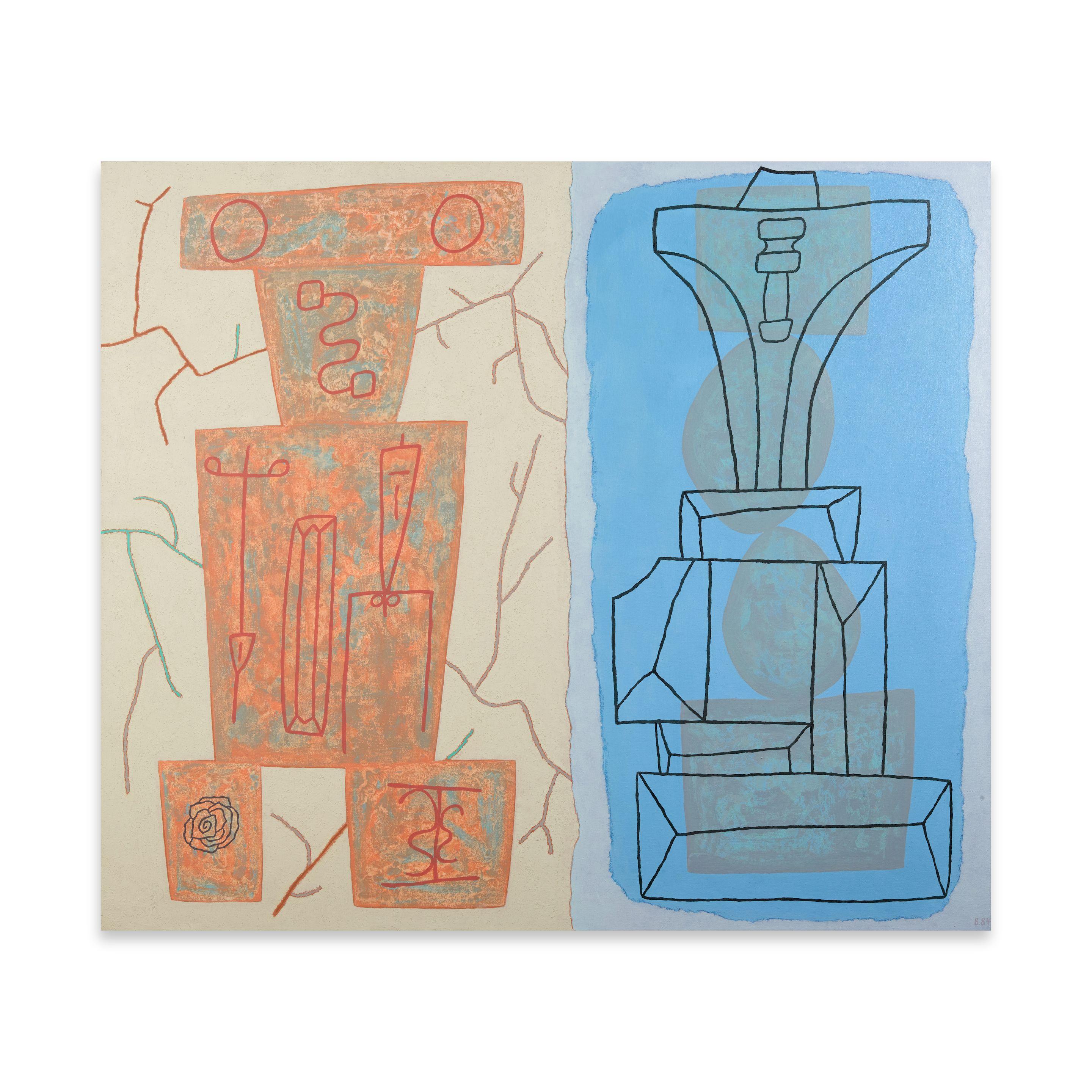 William Brice - Untitled, 1984