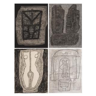 William Brice - Untitled, 1989; Untitled #17, 1989; Untitled, 1981; Untitled #5, 1990