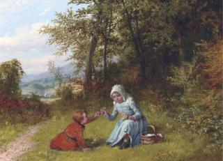 William Bromley III - The Wildflower Bouquet; And Flowers For The Baby