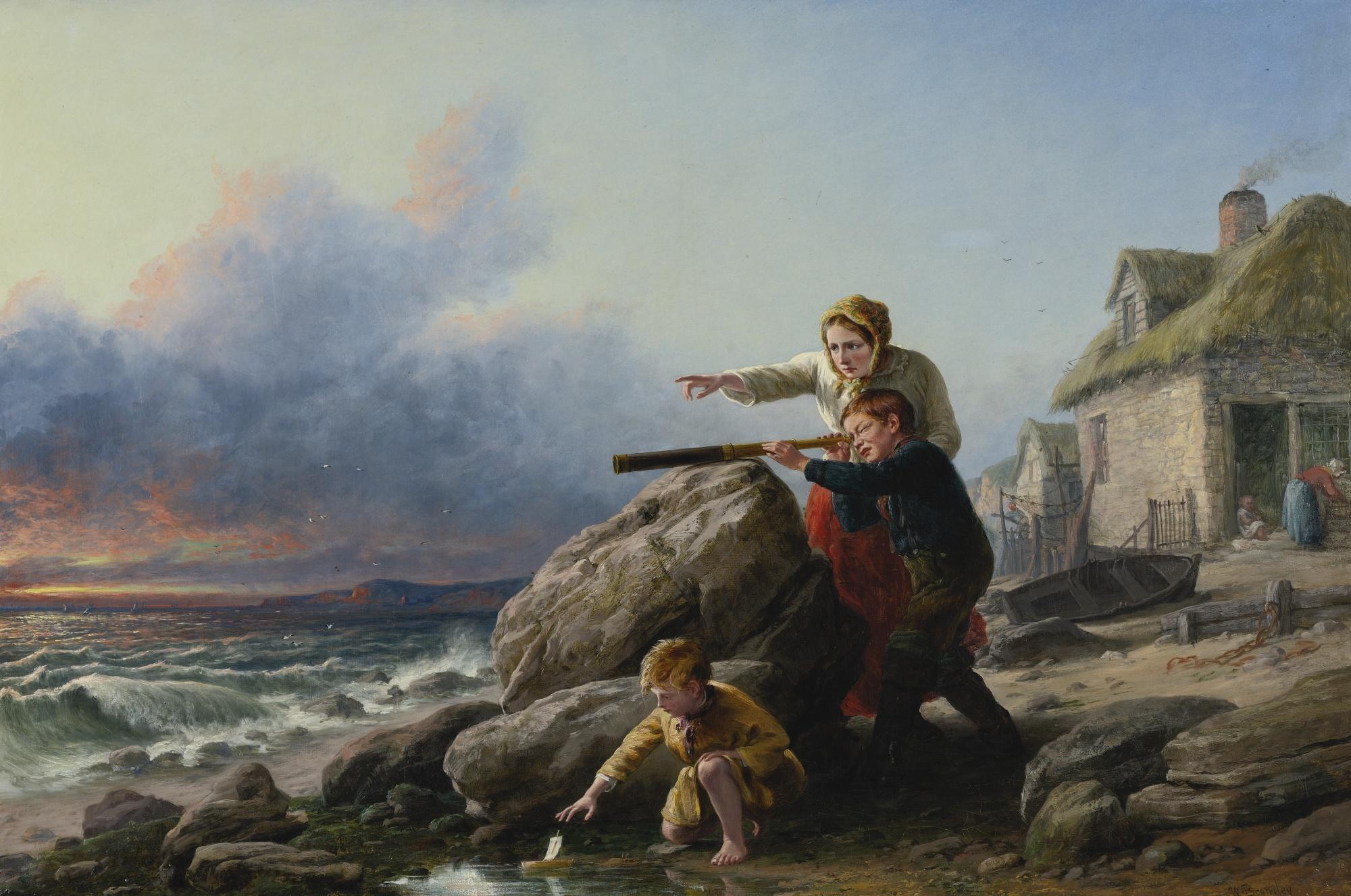 William Bromley - Watching For Boats