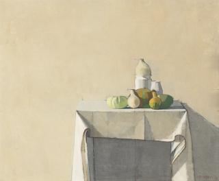 William Brooker, A.R.A. - Gourds on a Cloth