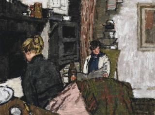 William Brooker, R.A. - The Living Room