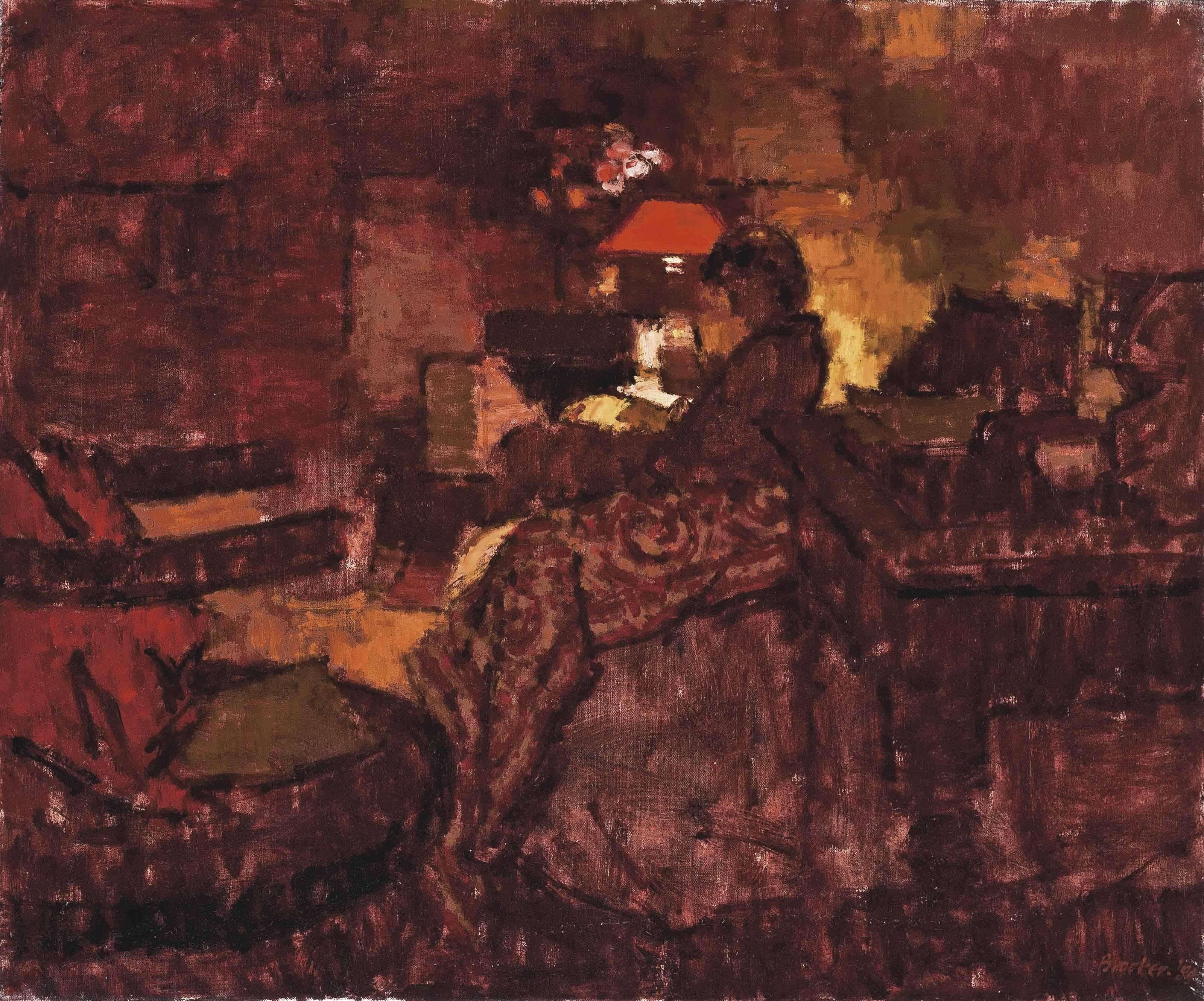 William Brooker, R.A. - Woman Reading