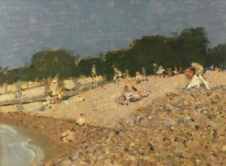 William Brooker - On the Beach
