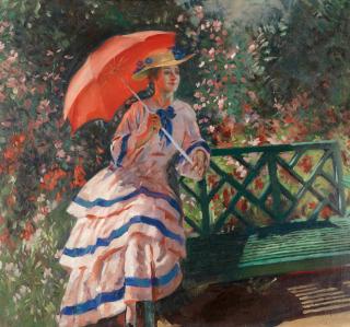 William Bruce Ellis Ranken - Summer in the park