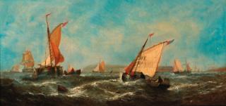 William Calcott Knell - Off the Isle of Sheppey