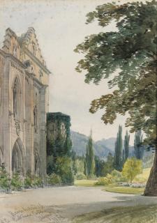 William Callow, R.W.S. - Entrance Gate At Reinhardsbrunn