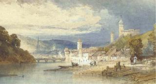 William Callow, R.W.S. - Schaffhausen, Switzerland