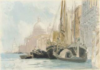 William Callow, R.W.S. - The Grand Canal, Venice