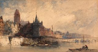 William Callow, R.W.S. - View of Frankfurt