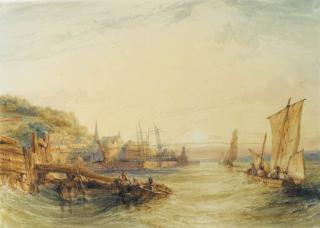 William Callow, R.W.S. - View Of Honfleur, France