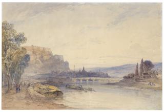 William Callow, R.W.S. - View of Namur, Belgium