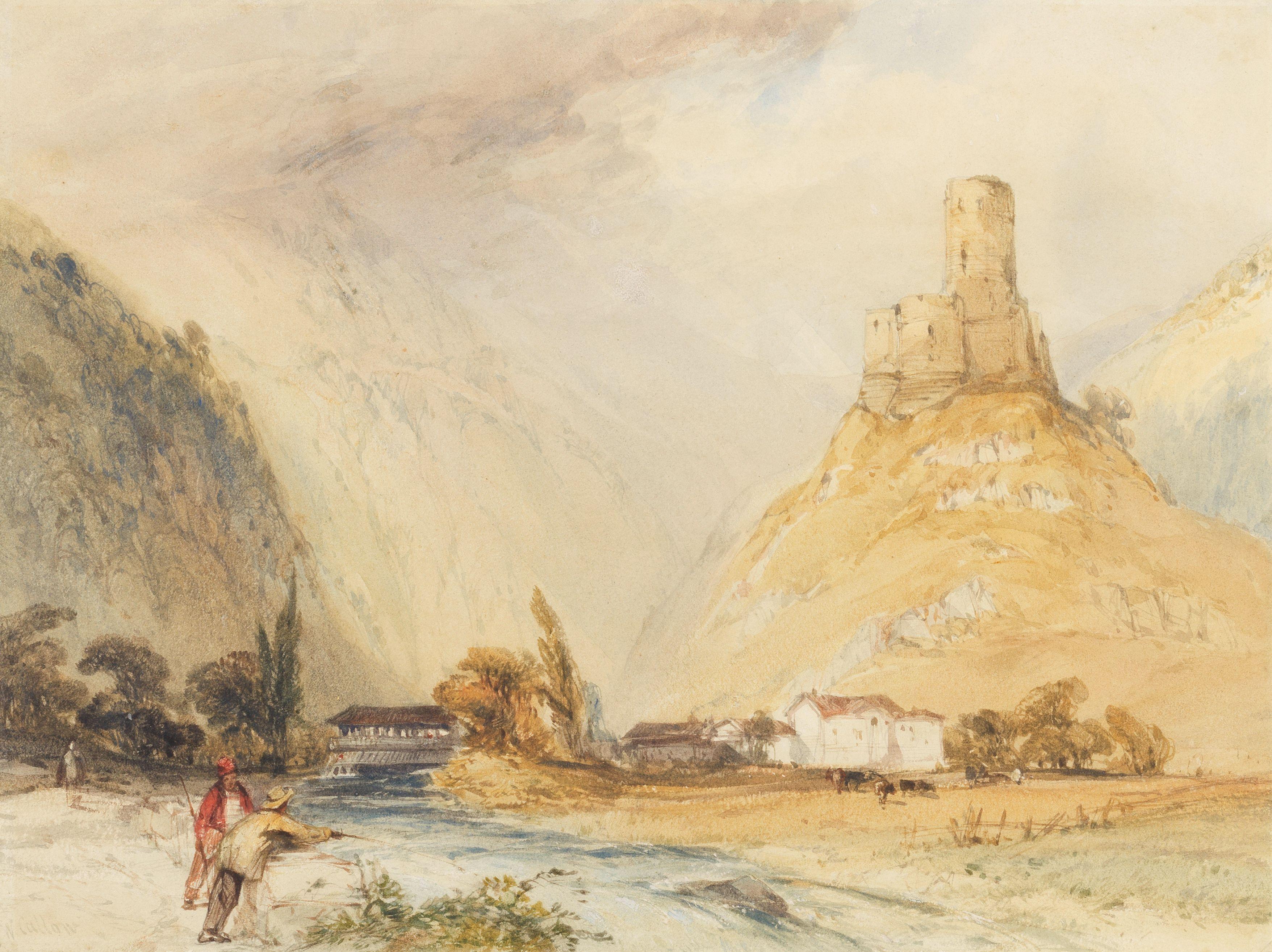 William Callow, RWS - Castle of La Batiaz, Martigny, Switzerland