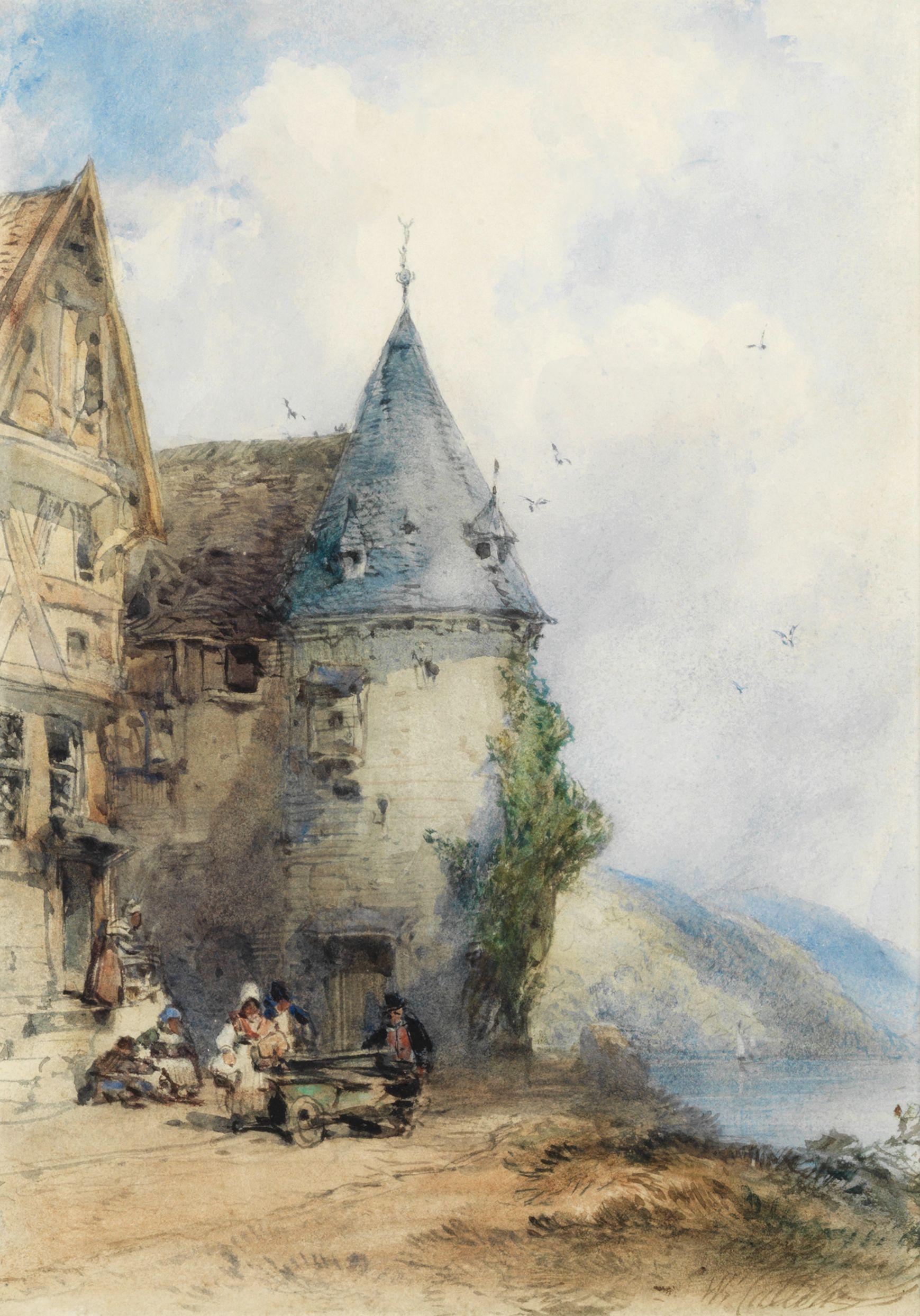 William Callow, RWS - View of Carden on the Mosel