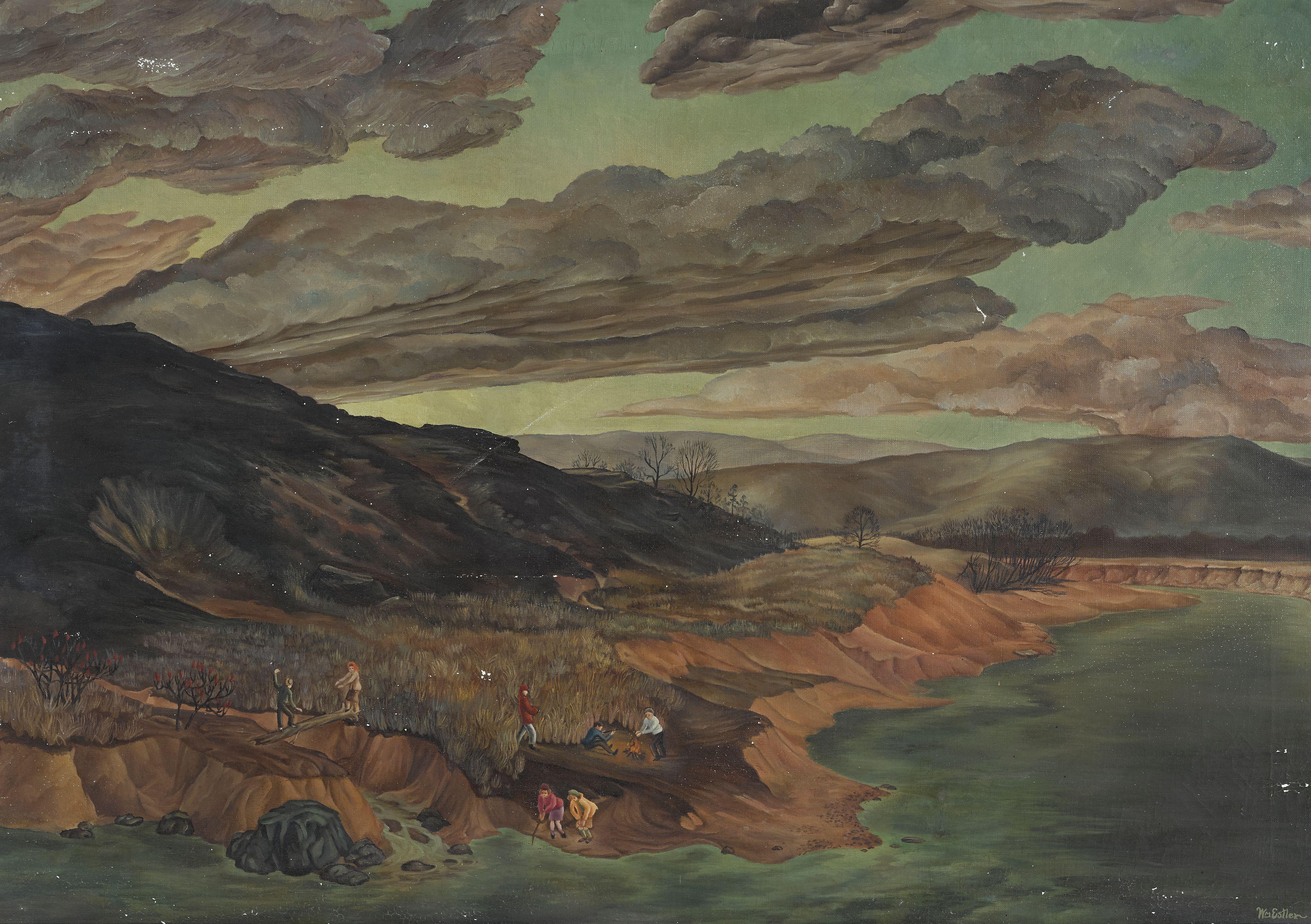 William Campbell Estler - The Picnic