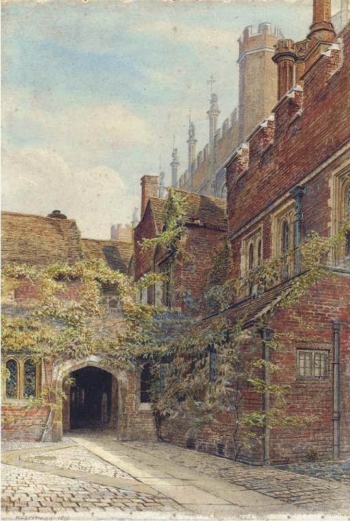 William Cheesman - The Cloisters of An Oxford College