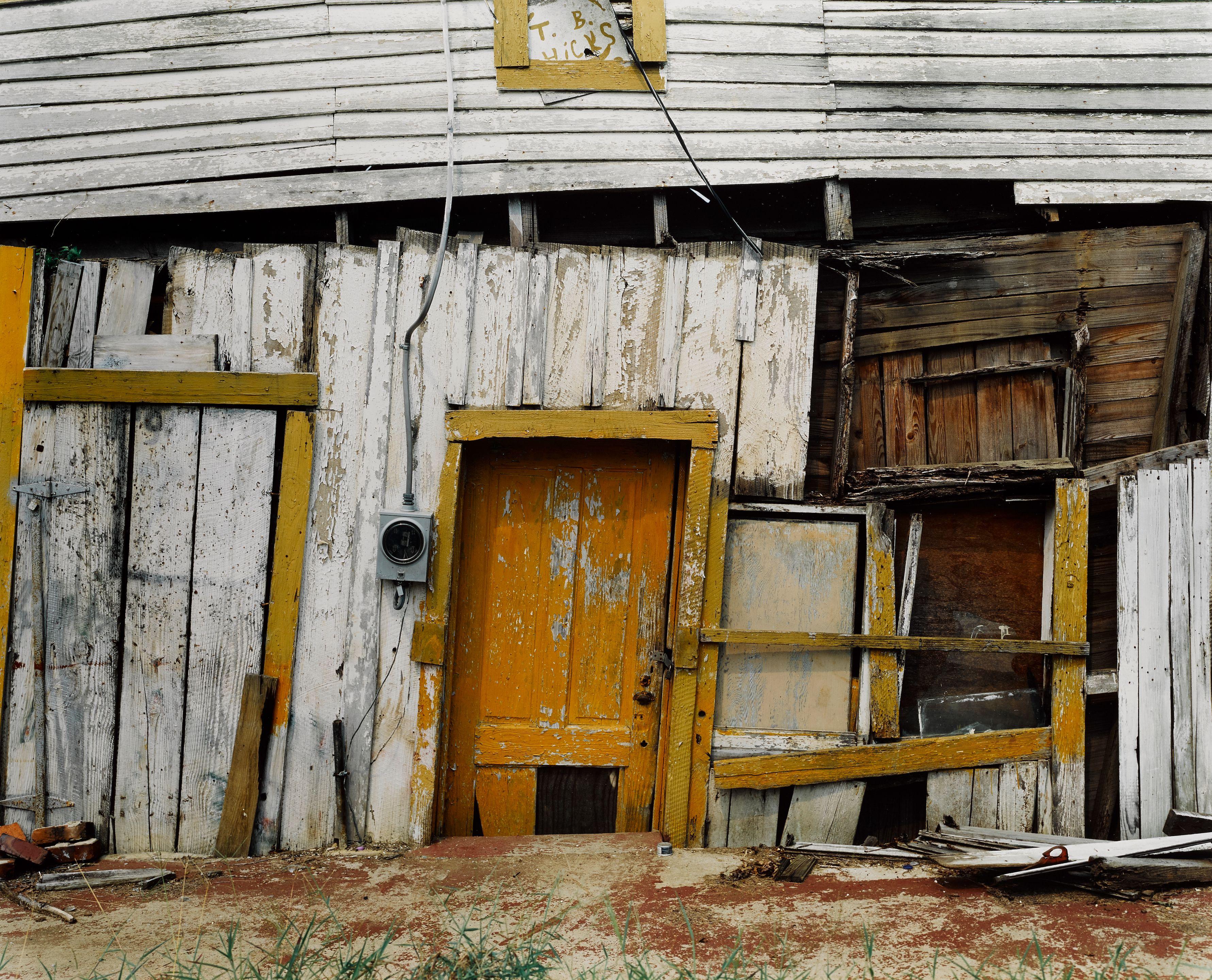 William Christenberry - Tb Hicks\' Store (Detail), Newbern, Alabama