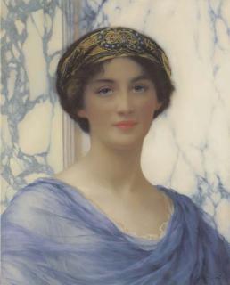 William Clarke Wontner - A Classical Beauty