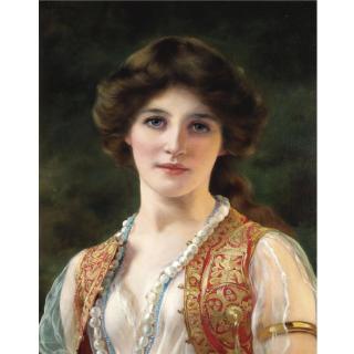 William Clarke Wontner - An Eastern Beauty