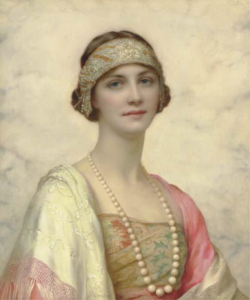William Clarke Wontner - An Elegant Beauty