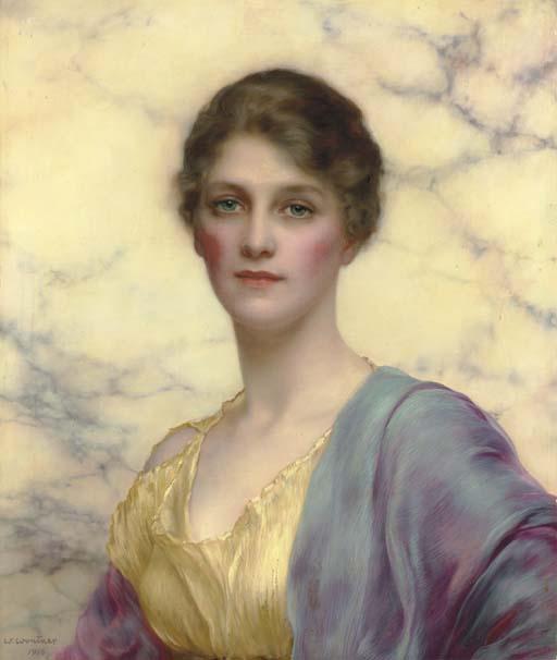 William Clarke Wontner - Portrait of a Beauty