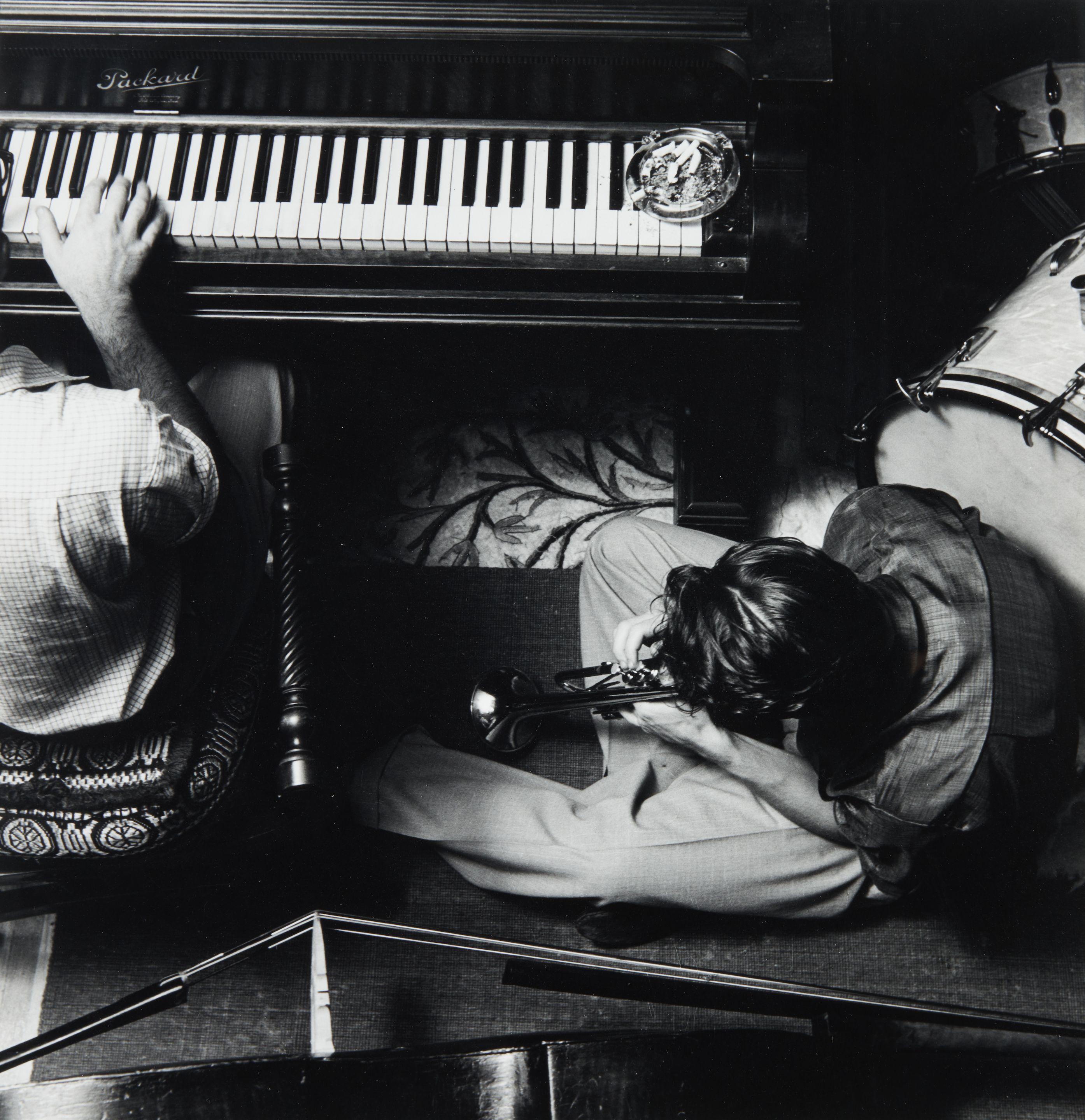 William Claxton - Chet Baker and Teddy Charles, Pasadena