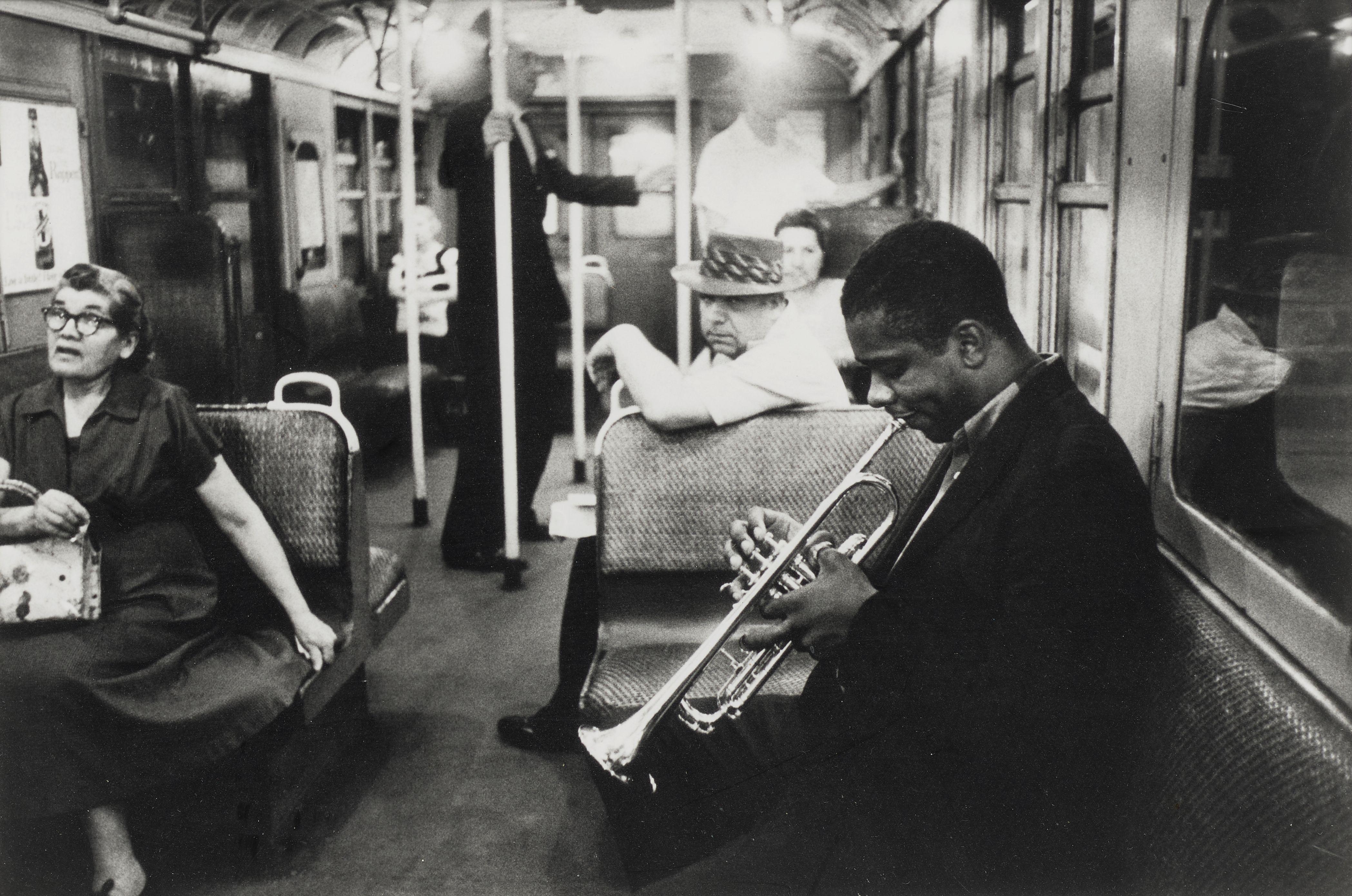 William Claxton - \'Donald Byrd, New York City\'