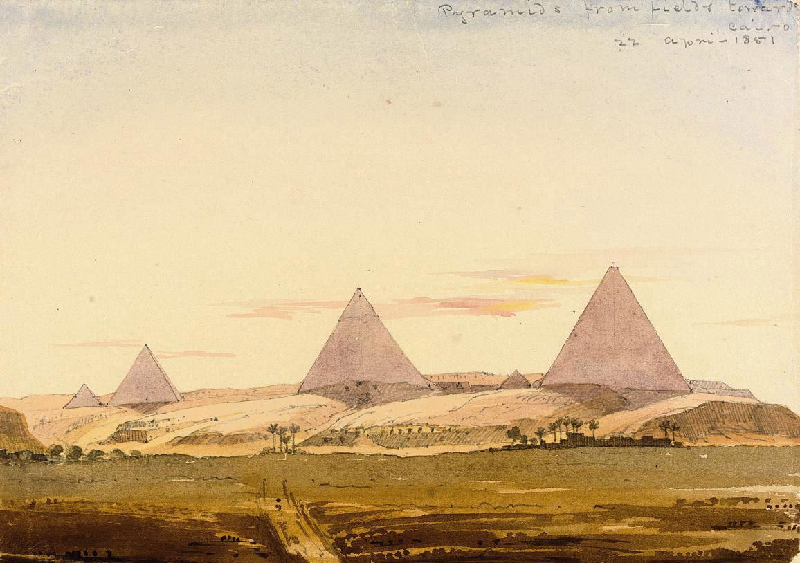 William Clerihew - A sketchbook of forty-five drawings and watercolours from the artist\'s tour in 1851 of India, Turkey, Egypt, Syria, Beirut, Israel, Cyprus and Greece