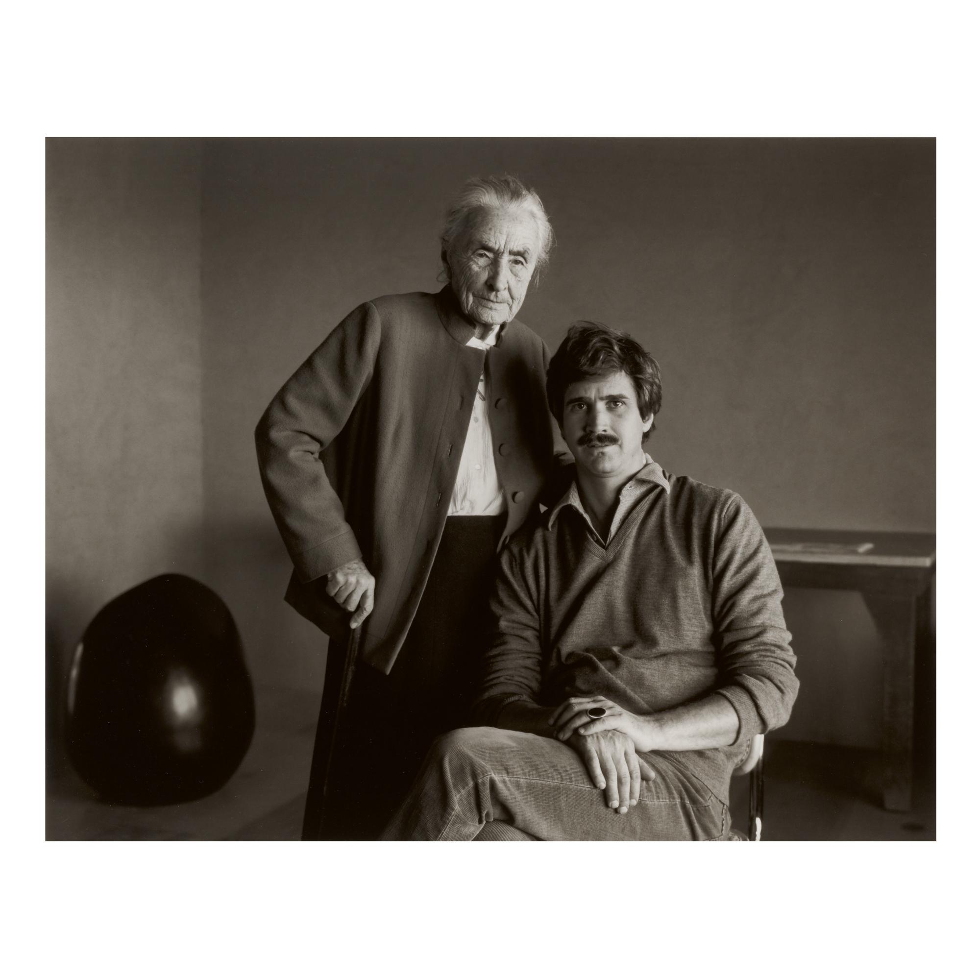 William Clift - \'Georgia O\'Keeffe And Juan Hamilton, Abiquiu, New Mexico\'