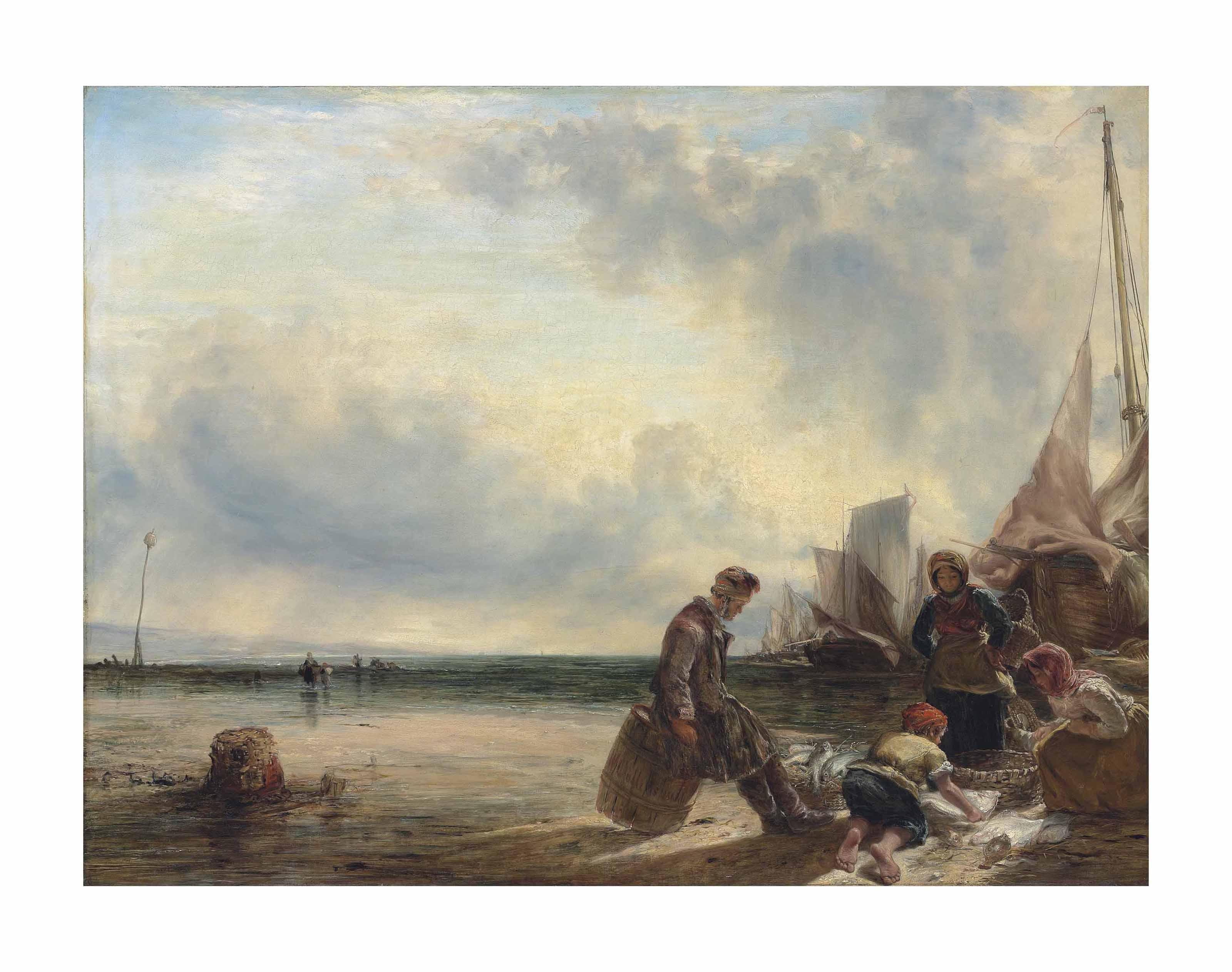 William Collins, R.A. - Morning - Boulogne