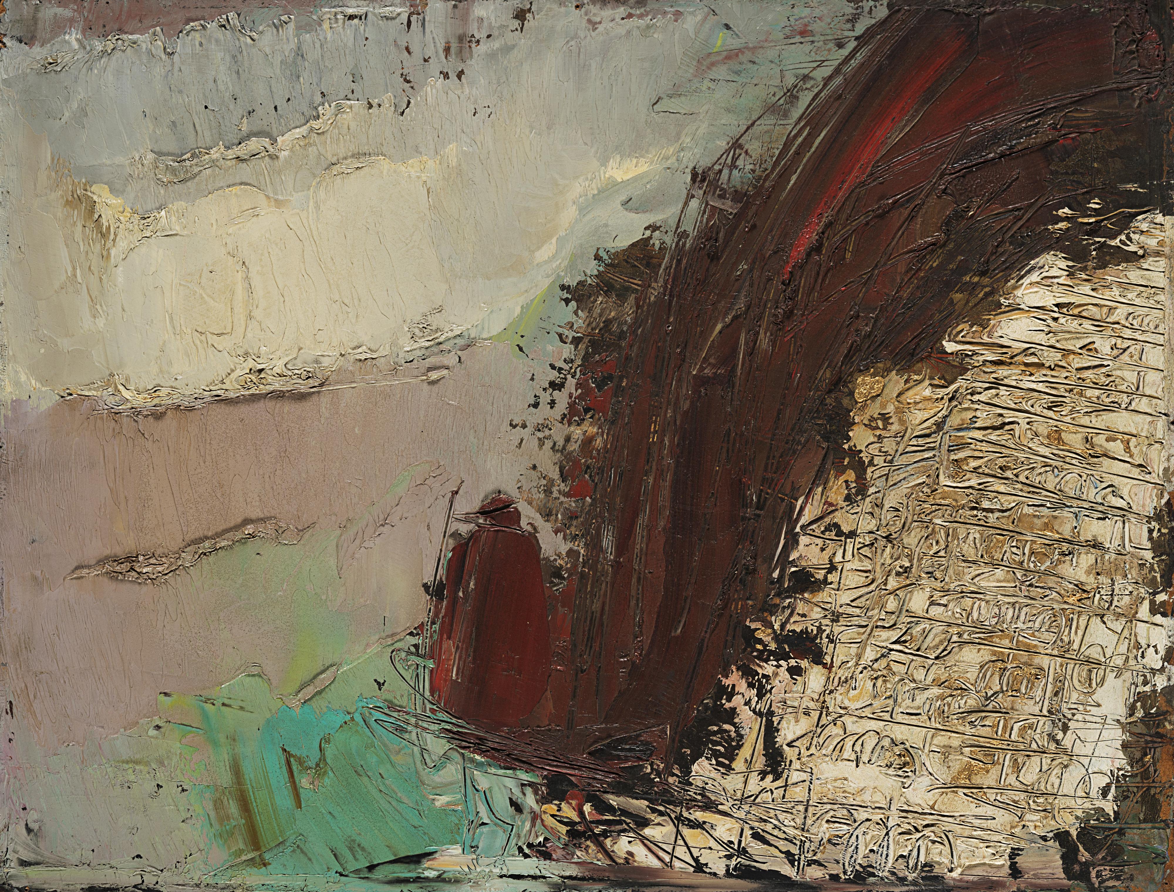 William Congdon - Positano n. 8