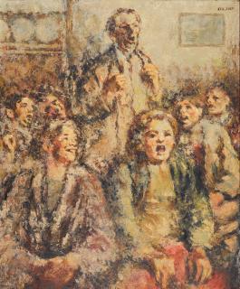 William Conor, R.H.A., P.R.U.A. - A Rousing Chorus