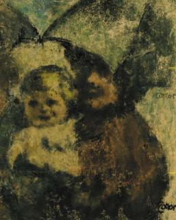 William Conor, R.H.A., P.R.U.A. - Mother and child