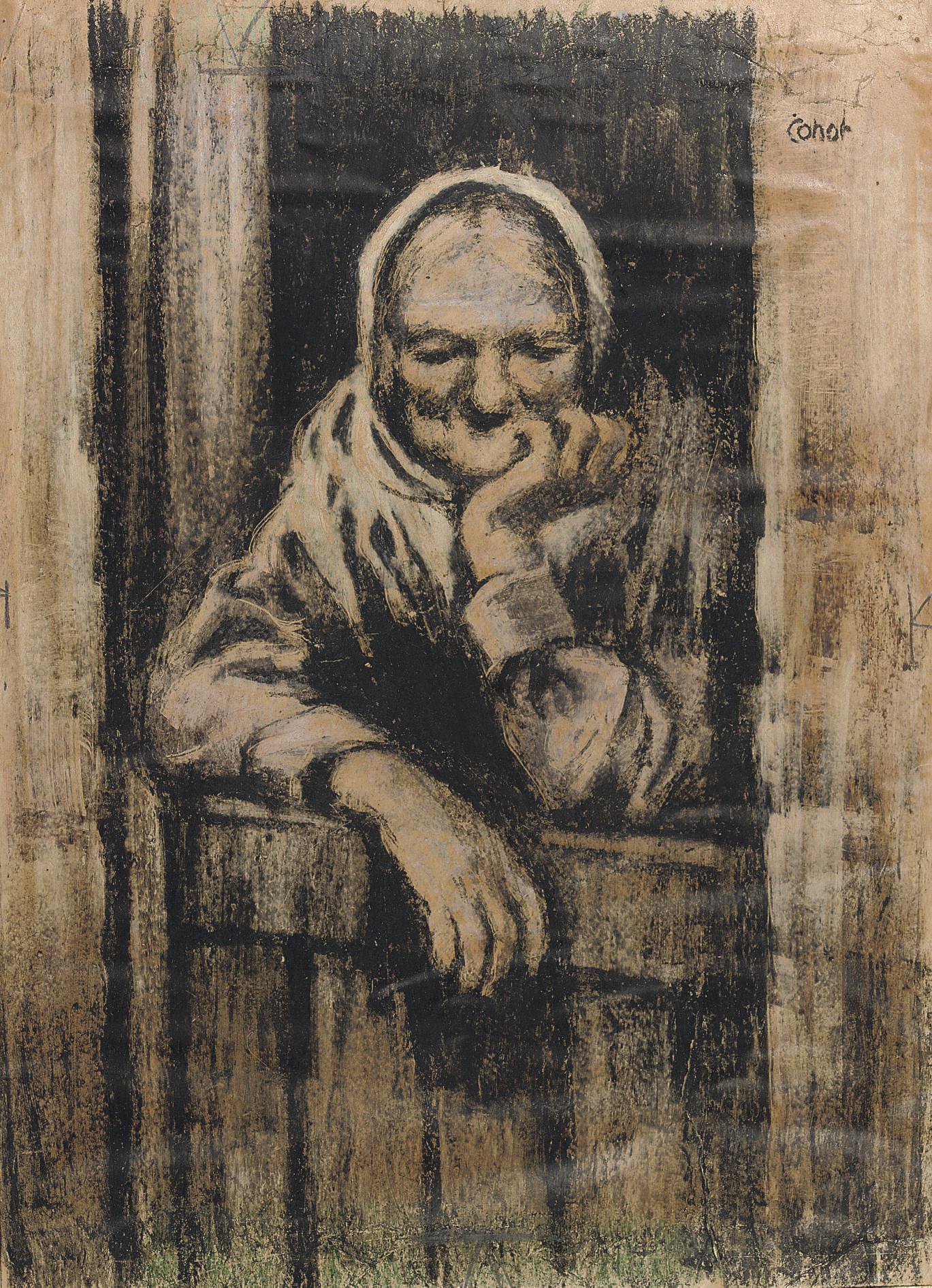 William Conor, R.H.A., P.R.U.A. - The Half Door