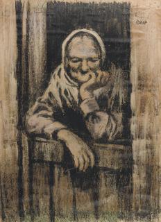 William Conor, R.H.A., P.R.U.A. - The Half Door