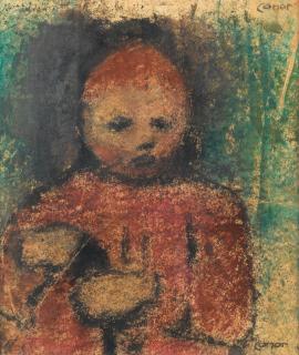 William Conor R.H.A., R.U.A. - Study of a Child