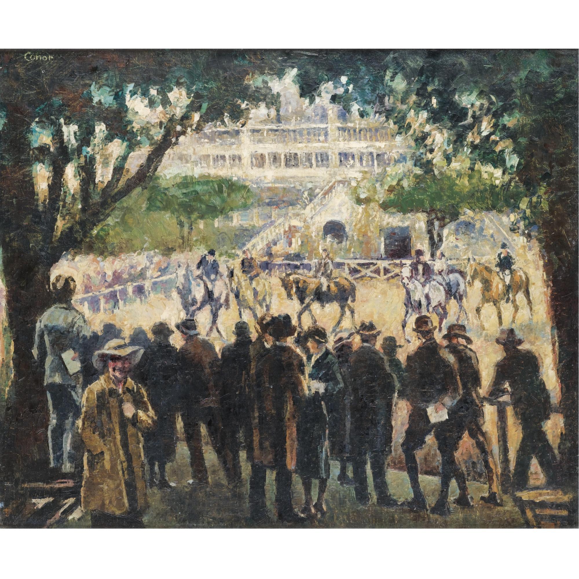 William Conor, R.H.A., R.U.A. - The Dublin Horse Show