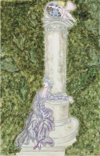 William Copley - Untitled, 1960 (Fragonard)